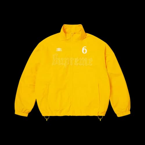 Supreme x Umbro Rhinestone Track Jacket 'Yellow'