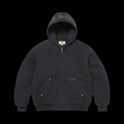 Supreme x The Great China Wall Hooded Work Jacket 'Black'