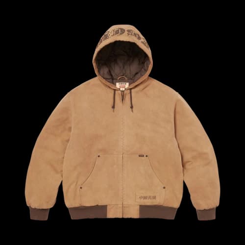 Supreme x The Great China Wall Hooded Work Jacket 'Tan'