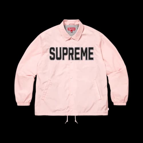 Supreme Spellout Coaches Jacket 'Pink'