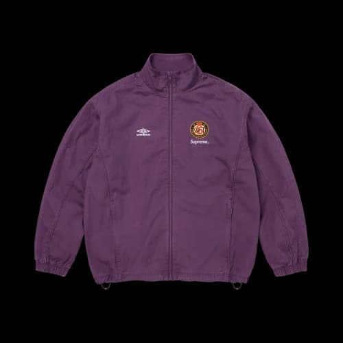 Supreme x Umbro Cotton Ripstop Track Jacket 'Plum'