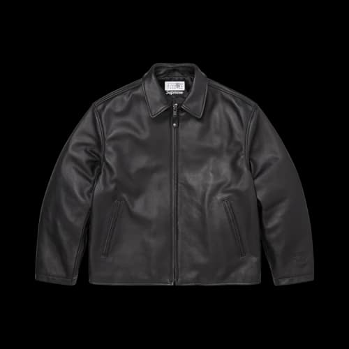 Supreme x MM6 Maison Margiela/Schott Eagle Leather Jacket 'Black'