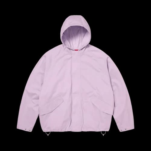 Supreme Hooded Raglan Jacket 'Lilac'