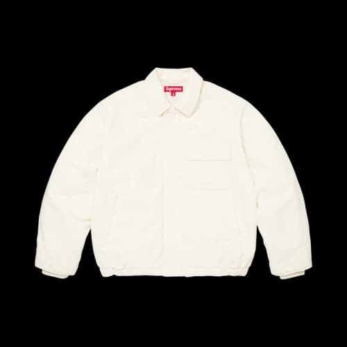 Supreme Cordura Twill Utility Jacket 'White'