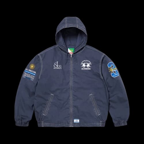 Supreme x La Martina/Jacob & Co Lightweight Hooded Jacket 'Navy'