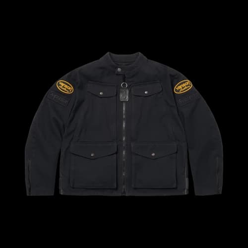 Supreme x Vanson Leathers Cordura Jacket 'Black'