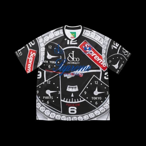 Supreme x La Martina/Jacob & Co Jersey 'Black'