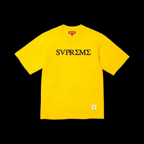 Supreme Greek Short-Sleeve Top 'Yellow'