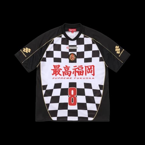 Supreme Checkerboard Jersey 'Black'