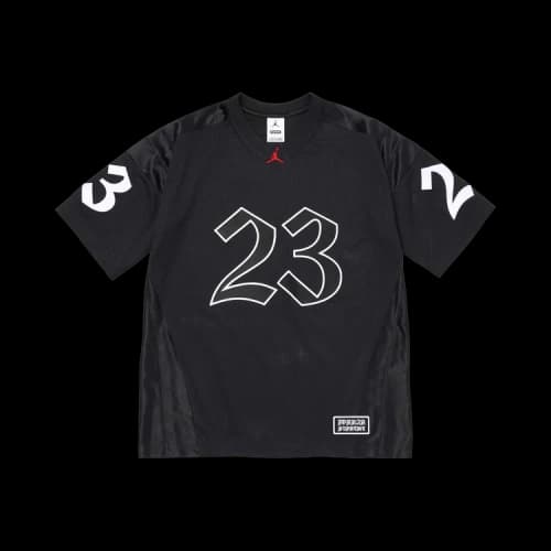 Supreme x Jordan Warm Up Jersey 'Black'