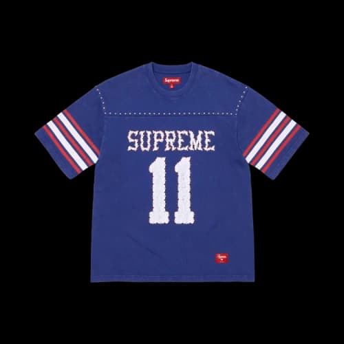 Supreme Studded Short-Sleeve Top 'Blue'