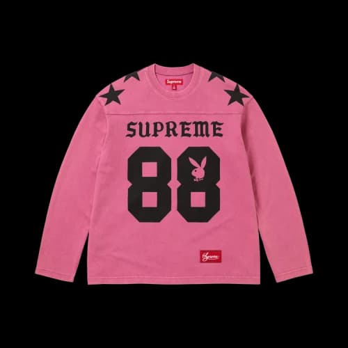 Supreme x Playboy Long-Sleeve Top 'Pink'