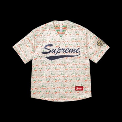 Supreme Floral Jacquard Jersey 'White'