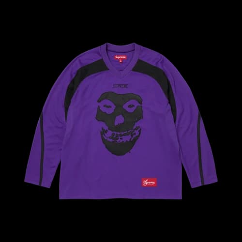 Supreme x The Misfits Hockey Jersey 'Purple'
