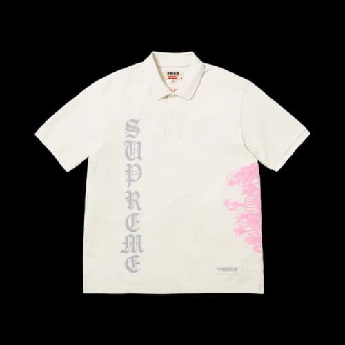 Supreme x The Great China Wall Dragon Polo 'White'