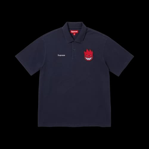 Supreme x Spitfire Polo 'Navy'