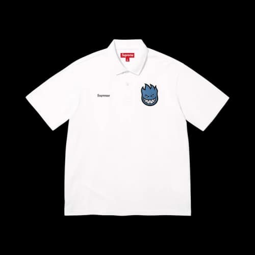 Supreme x Spitfire Polo 'White'