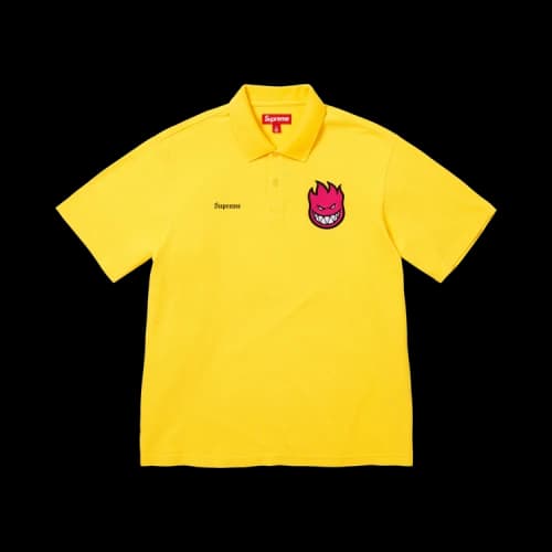 Supreme x Spitfire Polo 'Yellow'