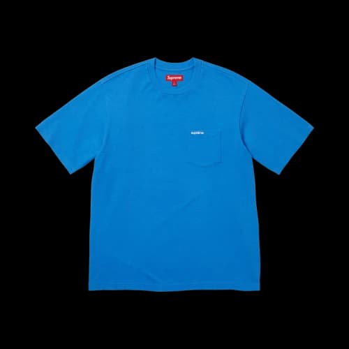 Supreme Short-Sleeve Pocket Tee 'Blue'