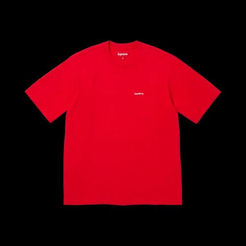 Supreme Short-Sleeve Pocket Tee 'Red'