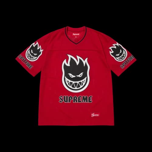 Supreme x Spitfire Jersey 'Red'