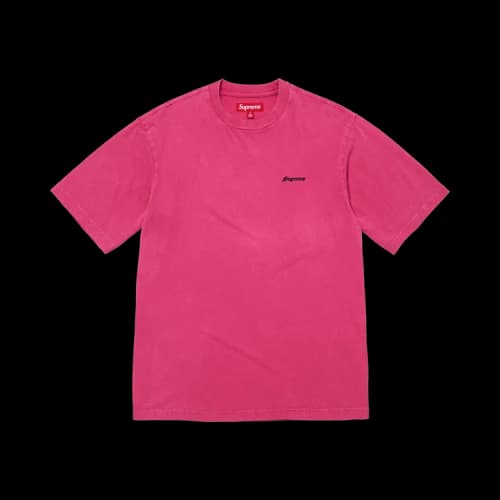 Supreme Washed Short-Sleeve Top 'Magenta'
