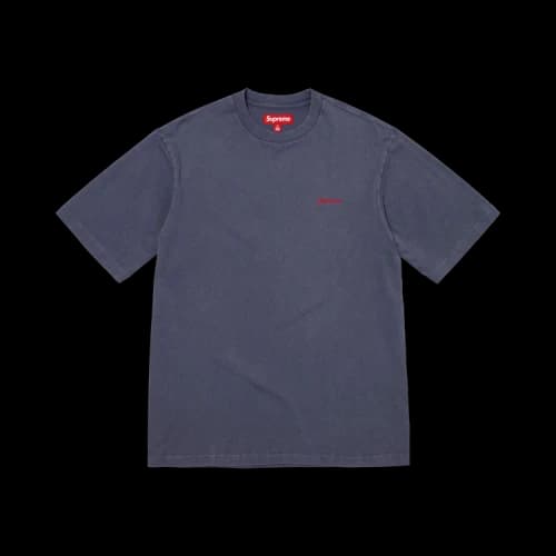 Supreme Washed Short-Sleeve Top 'Navy'