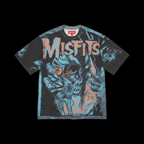 Supreme x The Misfits Short-Sleeve Top 'Blue'