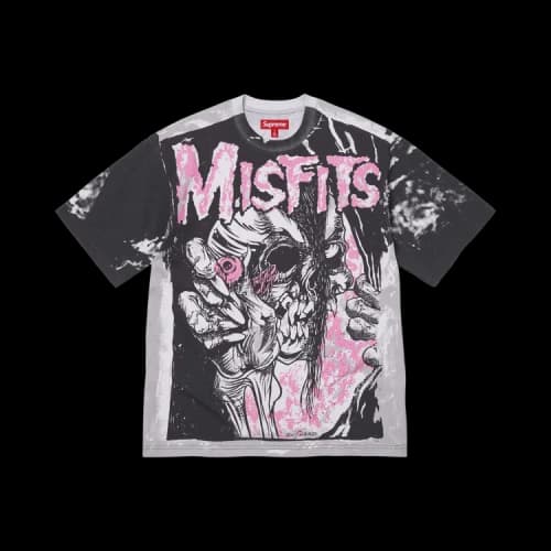 Supreme x The Misfits Short-Sleeve Top 'White'