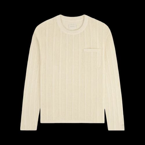 Aimé Leon Dore Racking Stitch Crewneck Sweater 'Cream'