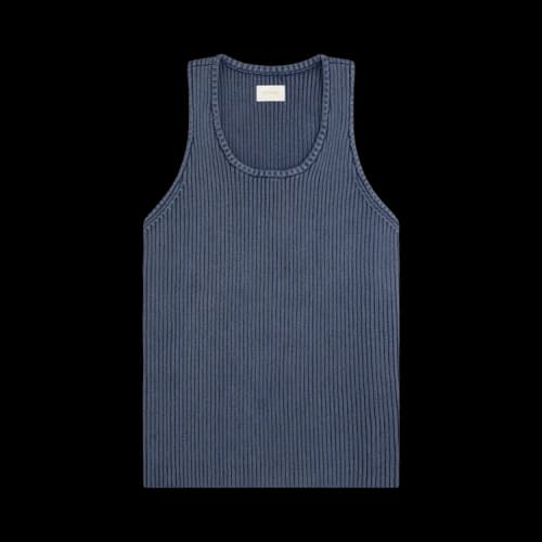 Aimé Leon Dore Stone Washed Knit Tank Top 'Oceana'