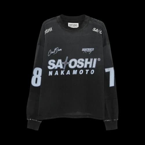 Satoshi Nakamoto Mesh Moto Jersey 'Black'