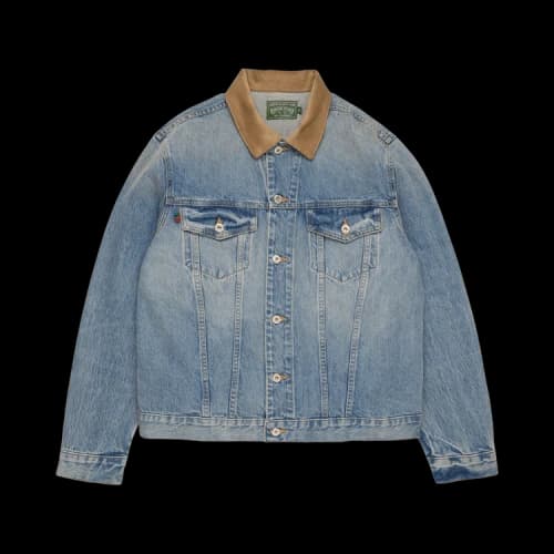 Denim Tears Flag Denim Jacket 'Light Wash'