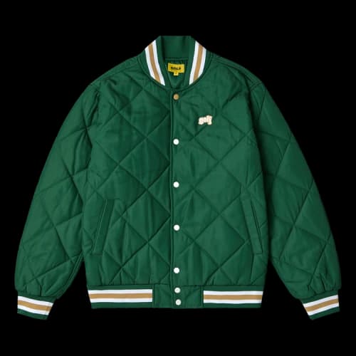 GOLF WANG Dante Quilted Bomber Jacket 'Green'