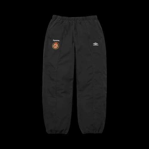 Supreme x Umbro Cotton Ripstop Track Pant 'Black'