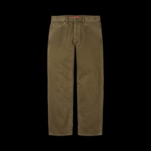 Supreme Regular Jean 'Olive'