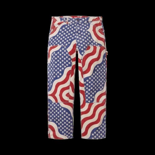 Supreme Flag Double Knee Painter Pant 'Multicolor'