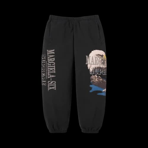Supreme x MM6 Maison Margiela Eagle Sweatpant 'Black'