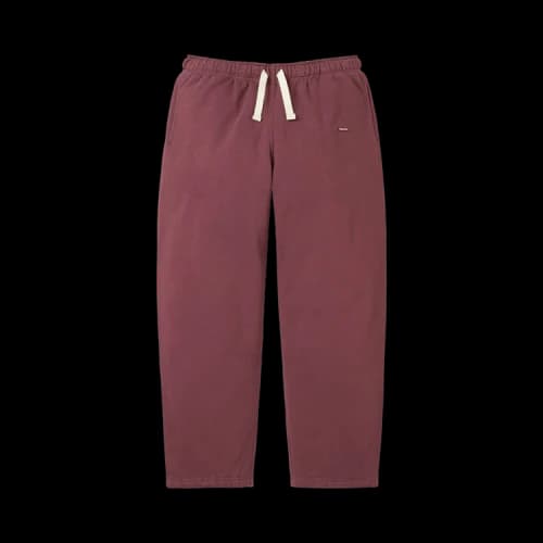 Supreme Small Box Drawstring Sweatpant 'Maroon'