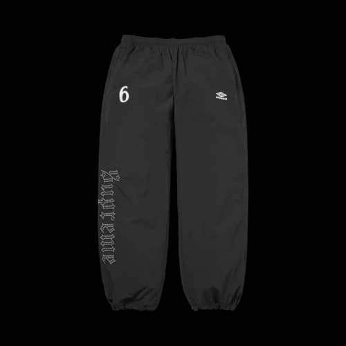 Supreme x Umbro Rhinestone Track Pant 'Black'
