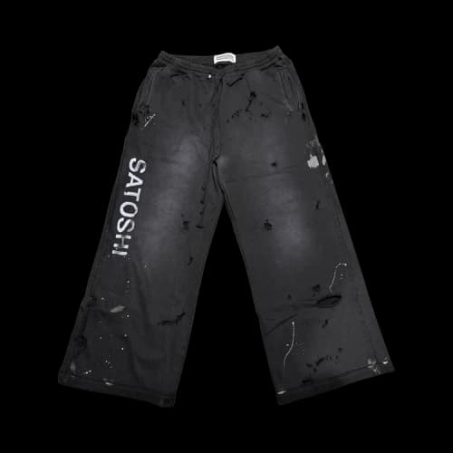 Satoshi Nakamoto Luke Fleece Sweatpant 'Black'