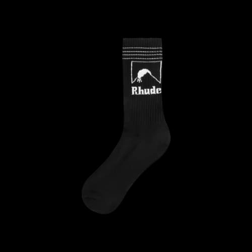 Rhude Moonlight Outline Sock 'Black/White'
