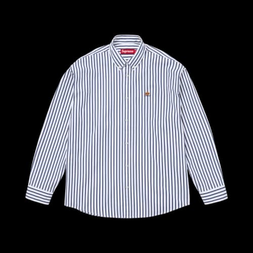 Supreme Stripe Shirt 'White'