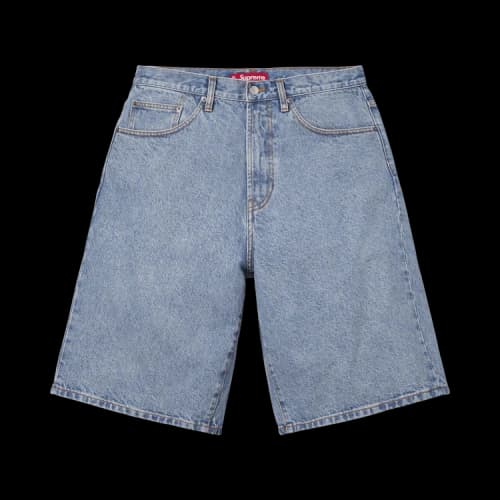 Supreme Baggy Denim Short 'Washed Indigo'