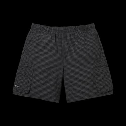 Supreme Ripstop Cargo Water Short 'Black'