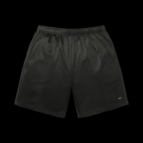 Supreme Small Box Baggy Mesh Short 'Black'
