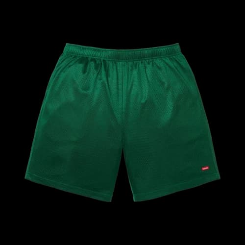 Supreme Small Box Baggy Mesh Short 'Green'