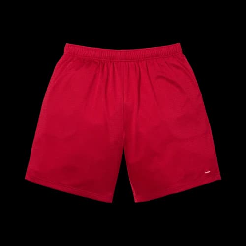Supreme Small Box Baggy Mesh Short 'Red'