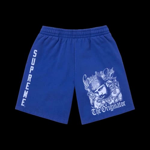 Supreme x Dj Screw Sweatshort 'Royal'