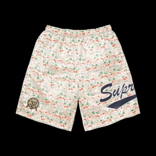 Supreme Floral Jacquard Short 'White'